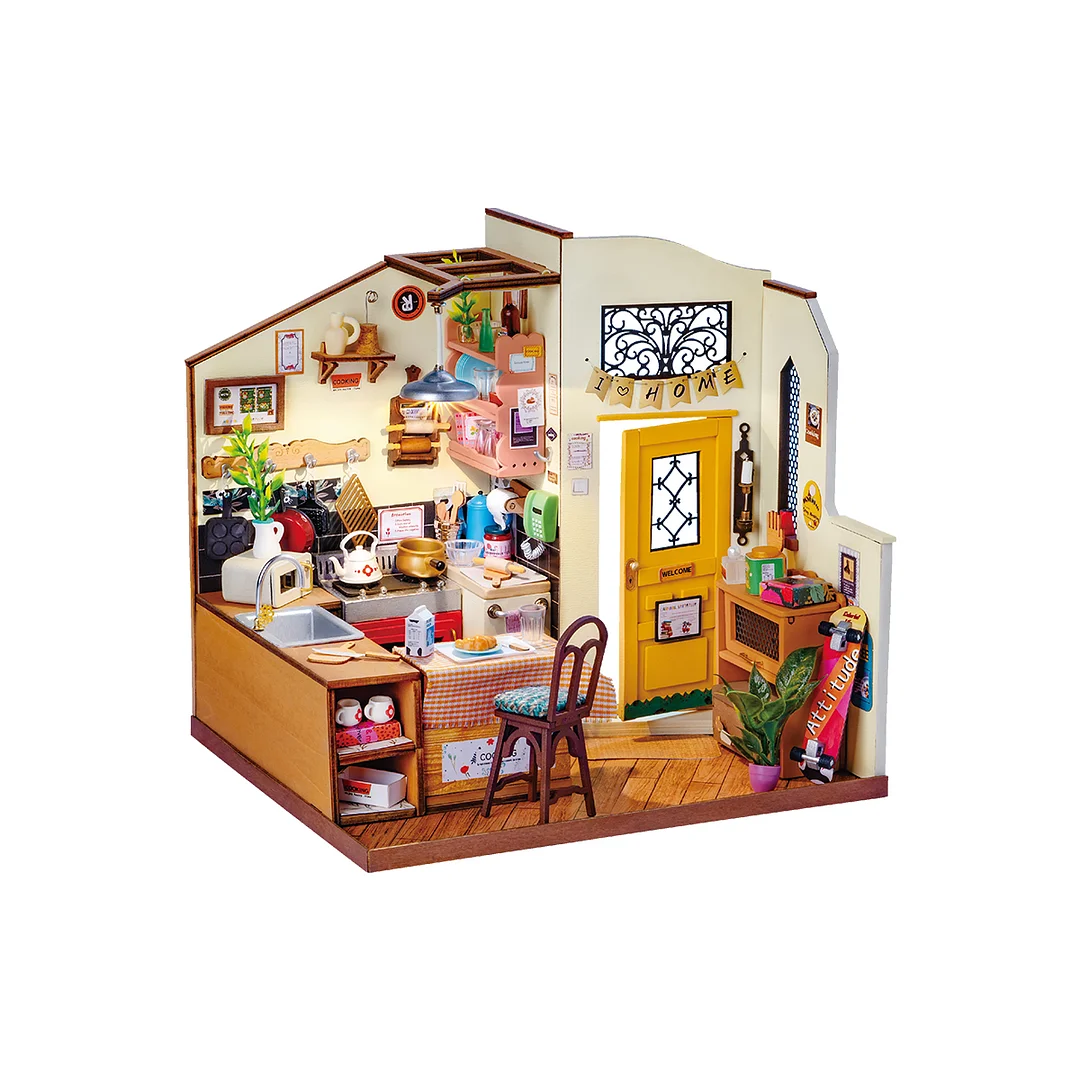 Robotime 3D puzzle Cozy Kitchen DG159