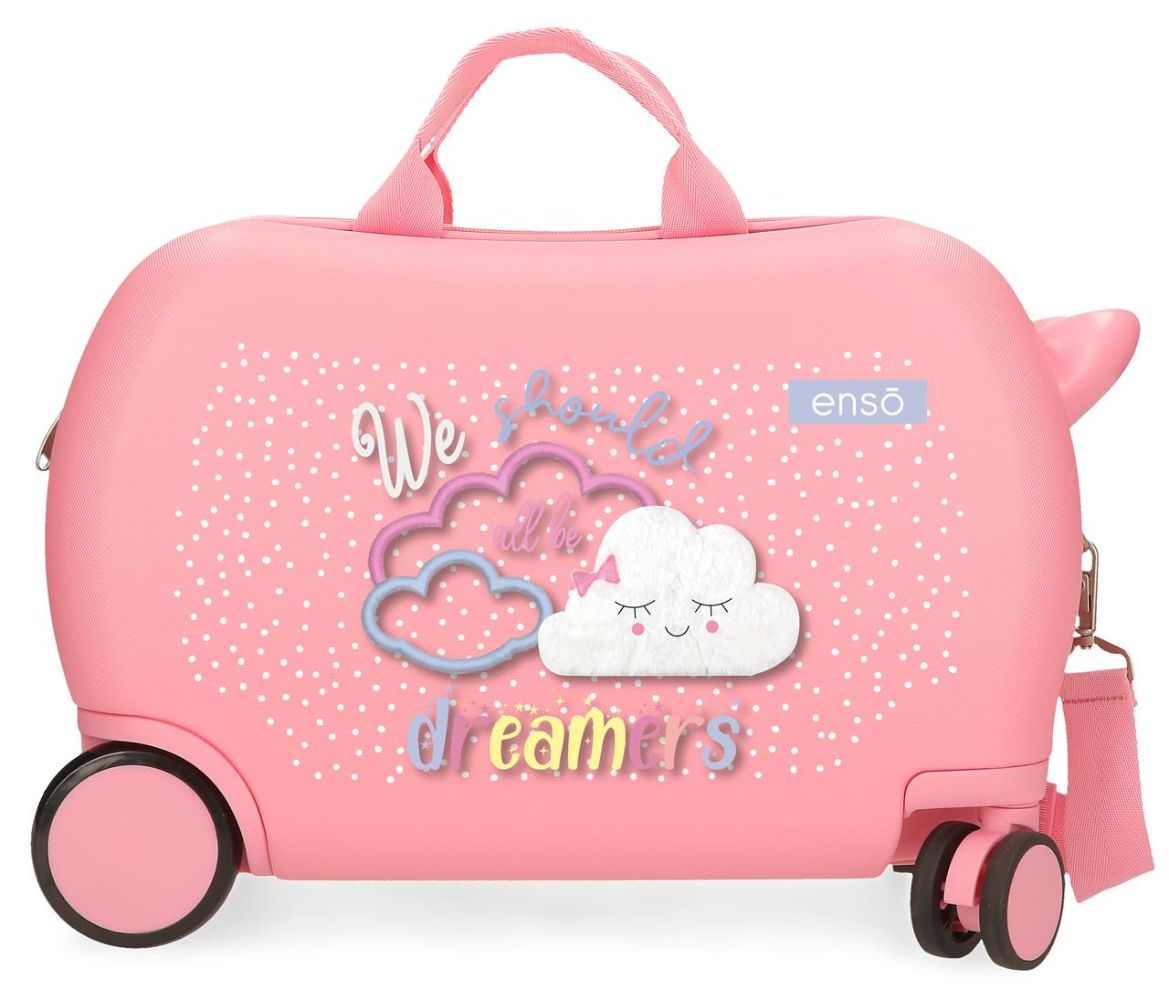 Dečiji kofer ride on Enso Dreamers, rozi