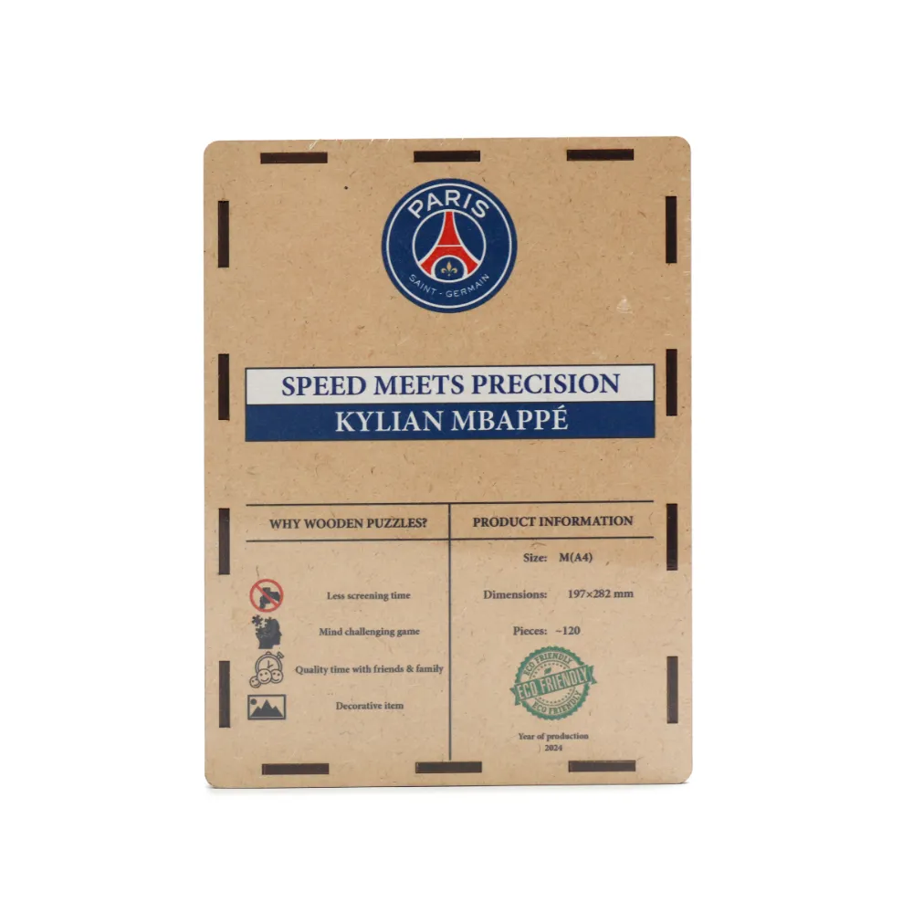 Drvene Puzle Kylian Mbappe