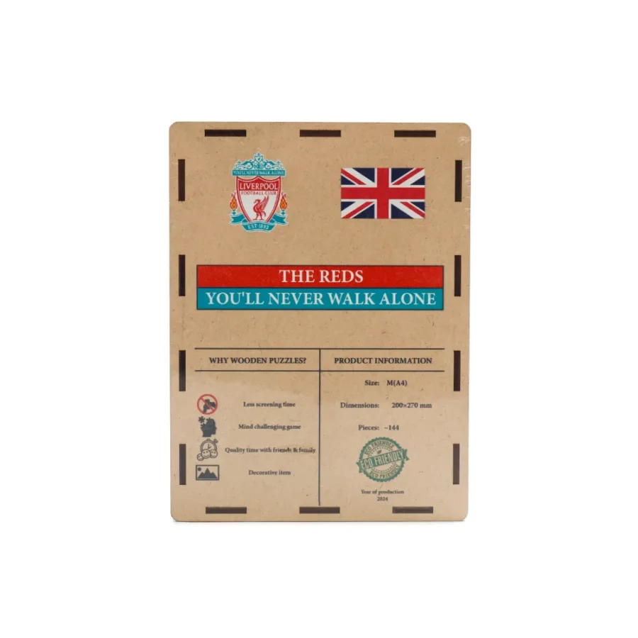 Drvene puzle Liverpool FC