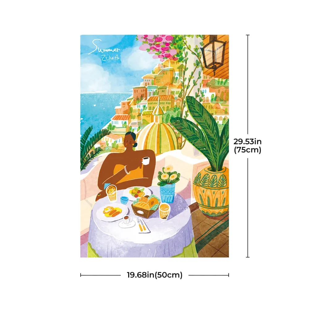2D puzzle Robotime Amalfi Holiday