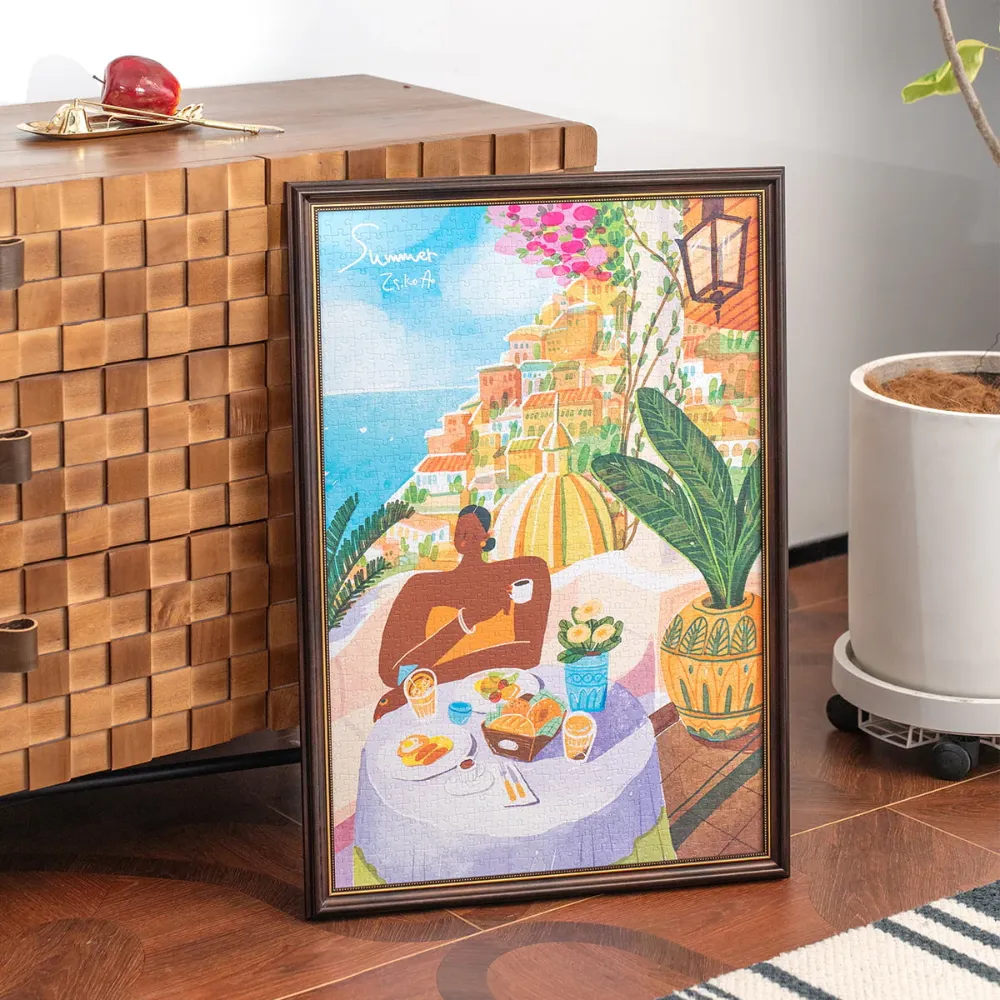 2D puzzle Robotime Amalfi Holiday