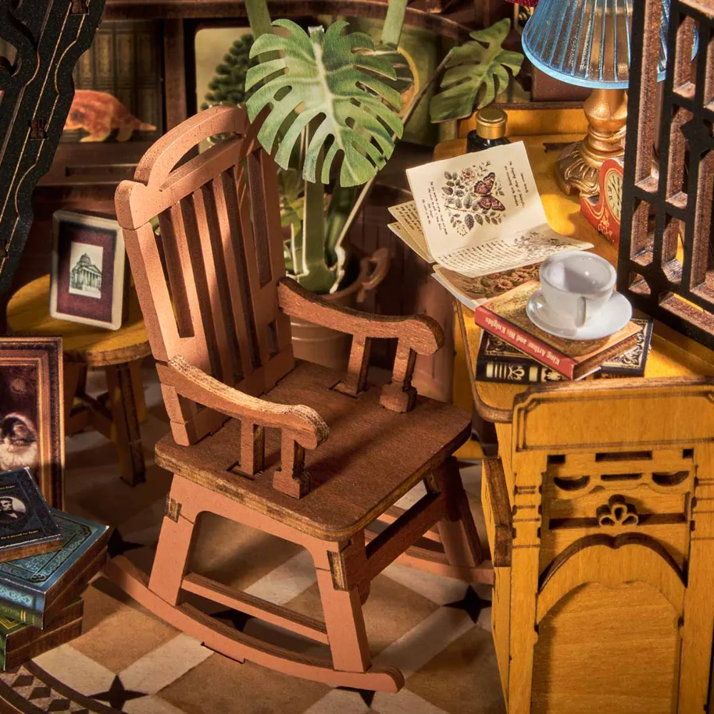 3D puzzle Robotime Book Nook Silent Corner Study