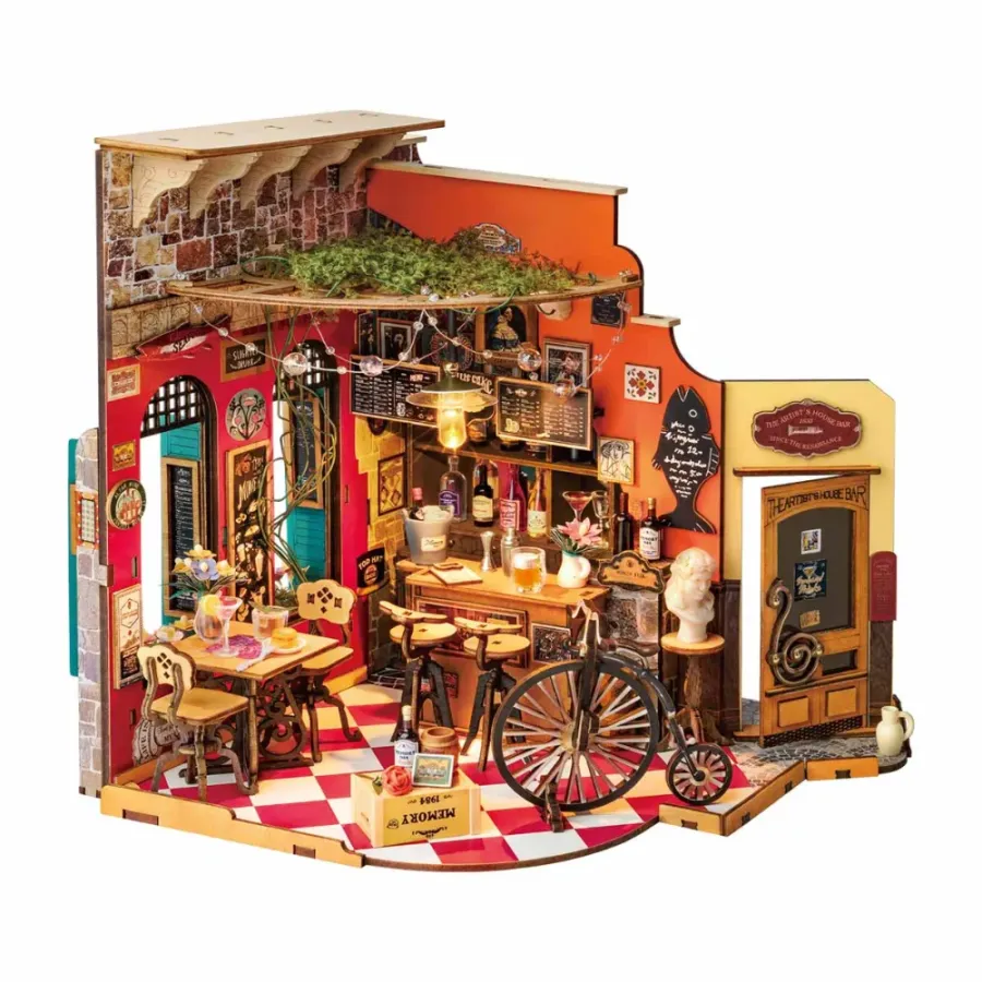 3D puzzle Robotime Cheers Bar & Dining