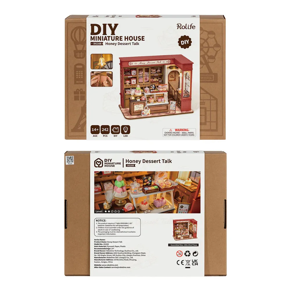 3D puzzle Robotime Honey Dessert Talk