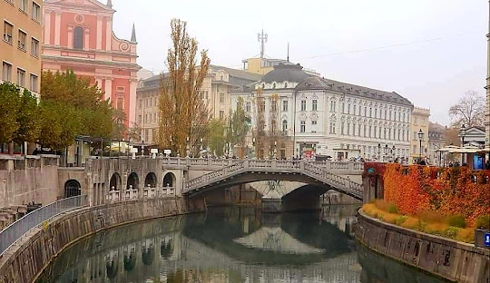 Najlepši evropski gradovi u jesen 7 Ljubljana, Slovenija u jesen