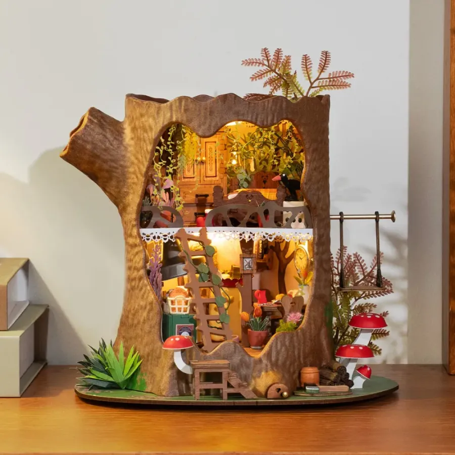 3D puzzle Robotime Fairytale Tree House DG179