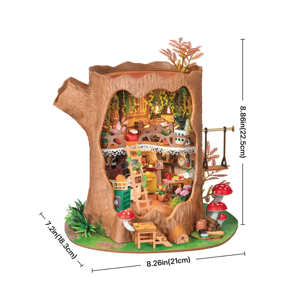 3D puzzle Robotime Fairytale Tree House DG179